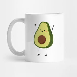 Kawaii Avocado Baby One-Piece Mug